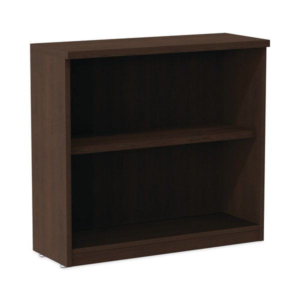 Alera Bookcase, 29.5", 2 Shelf, Espresso VA633032ES